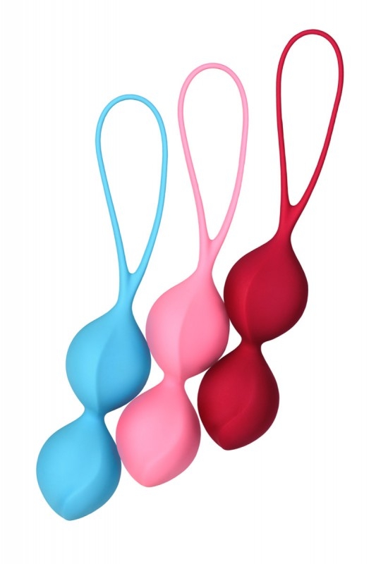 Набор вагинальных шариков "Satisfyer Balls" без смещенного центра тяжести 
