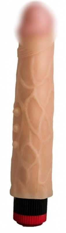 Вибратор реалистичный "Human Copy 8,2" с точками на стволе 
